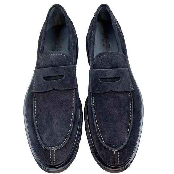 Good Man brand blue suede LEXINGTON loafer Size 9 and 9.5 Good Man brand blue suede LEXINGTON loafer Size 9 and 9.5 main image 3